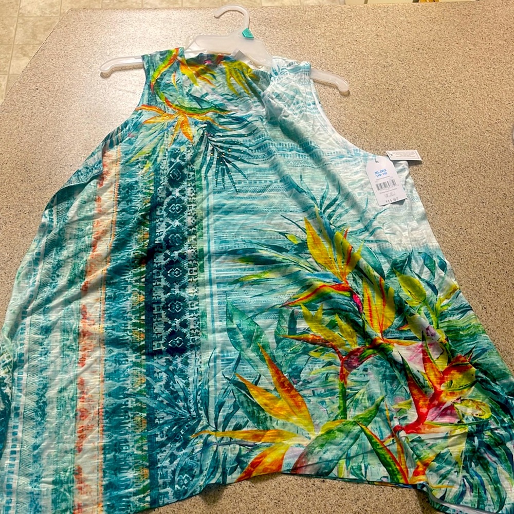 Brand New Tag still on sleeveless summer shirt